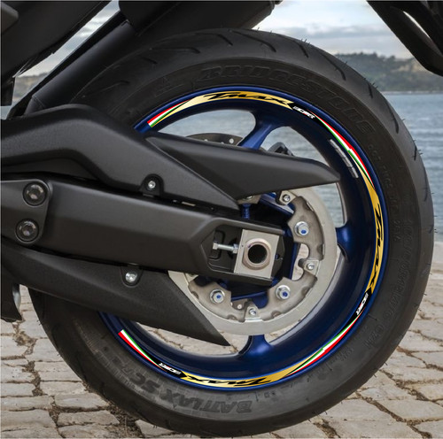 Kit adesivi cerchi ruote moto - adesivi,