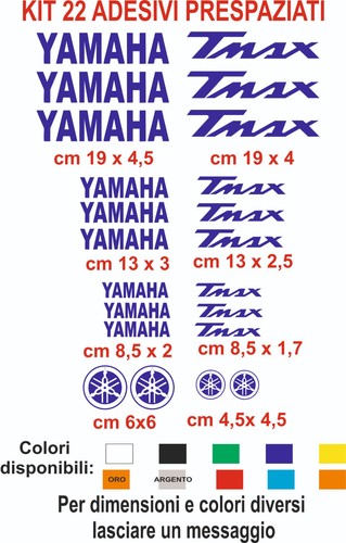 Adesivi tmax yamaha - tmax,