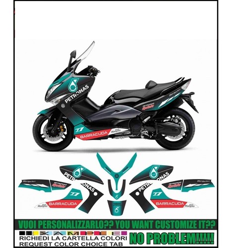 Adesivi tmax 2008 2011 replica - tmax,