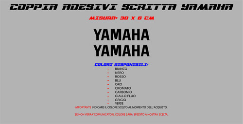 Kit coppia adesivi scritta - kit,
